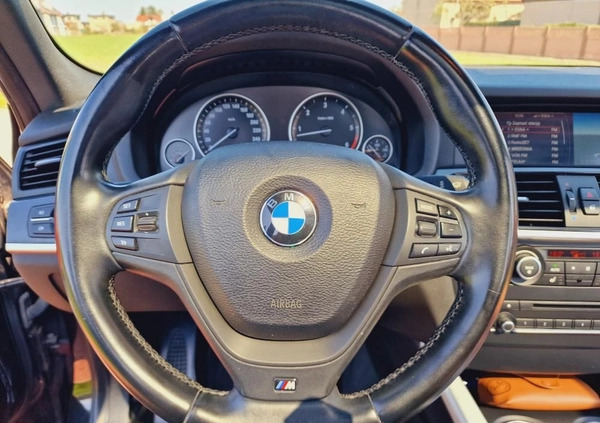 BMW X3 cena 83000 przebieg: 184000, rok produkcji 2012 z Ustrzyki Dolne małe 562